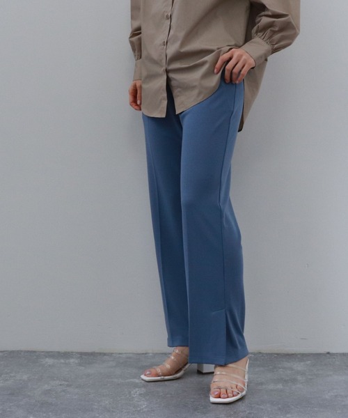 archives（アルシーヴ）の「タックテーパードパンツ（その他パンツ・レディース・ブルー/ピンクベージュ/イエロー/ベージュ・MEDIUM）」の15枚目の写真