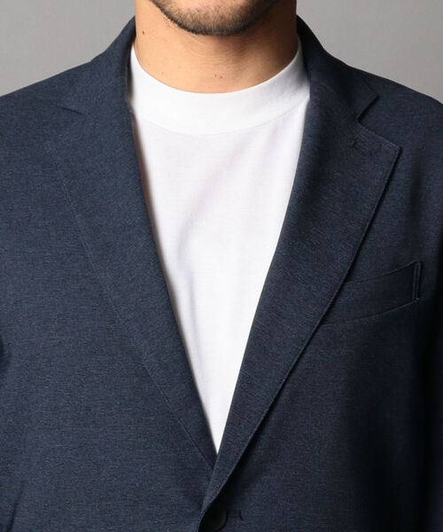 NOLLEY'S goodman（ノーリーズグッドマン）の「クイックドライ セットアップストレッチイージージャケット（テーラードジャケット・メンズ・ネイビー/カーキ/インディゴブルー/グレー・L/XL/M/S）」の8枚目の写真