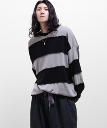 メンズのニット セーター グレー 灰色系 ロング丈 ファッション通販 Zozotown