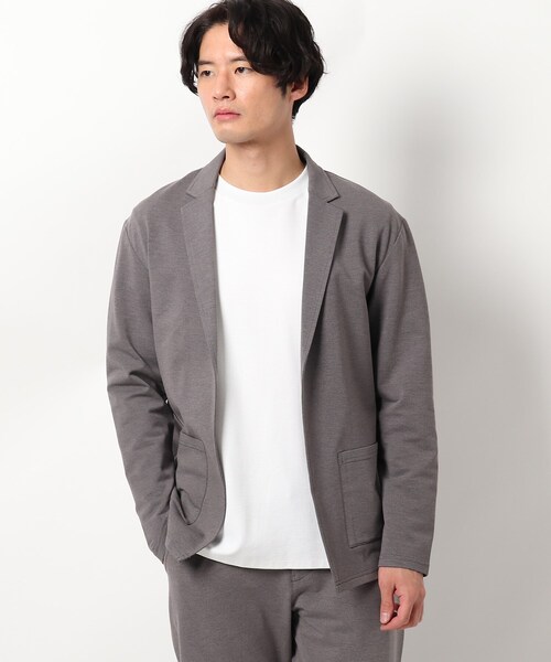 THE SHOP TK （ザ ショップ ティーケー ）の「◆SMART MOVE カーディガン（カーディガン/ボレロ・メンズ・グレー系/ネイビー系/グレー系4/ネイビー系1・02/04/01/03）」の2枚目の写真