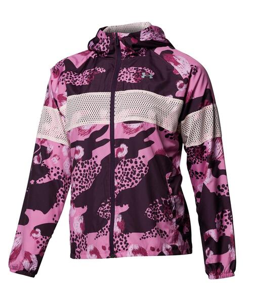 UNDER ARMOUR(アンダーアーマー)の「UAメッシュ ライナー プリント フーディー(トレーニング/レディース)(Tシャツ/カットソー・レディース・ブラック/グレイッシュブルー/ブルー/ピンク・MD/LG/SM/XL)」の14枚目の写真