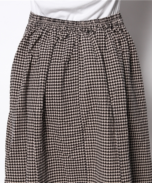 DISCOAT（ディスコート）の「【Discoat】細コールタックスカート（スカート・レディース・オフホワイト/ネイビー/ブラック・ﾌﾘ-）」の7枚目の写真