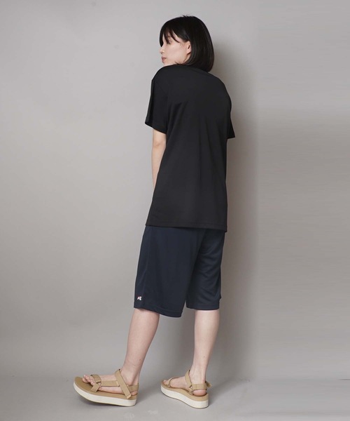 FILA(フィラ)の「【FILA / フィラ】レディースドライフィットネスセットアップ / 吸水速乾 UV(Tシャツ/カットソー・レディース・ブラック/ライトパープル/ネイビー・MEDIUM/LARGE/X-LARGE)」の6枚目の写真