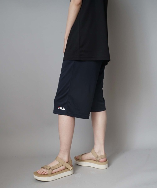 FILA(フィラ)の「【FILA / フィラ】レディースドライフィットネスセットアップ / 吸水速乾 UV(Tシャツ/カットソー・レディース・ブラック/ライトパープル/ネイビー・MEDIUM/LARGE/X-LARGE)」の15枚目の写真