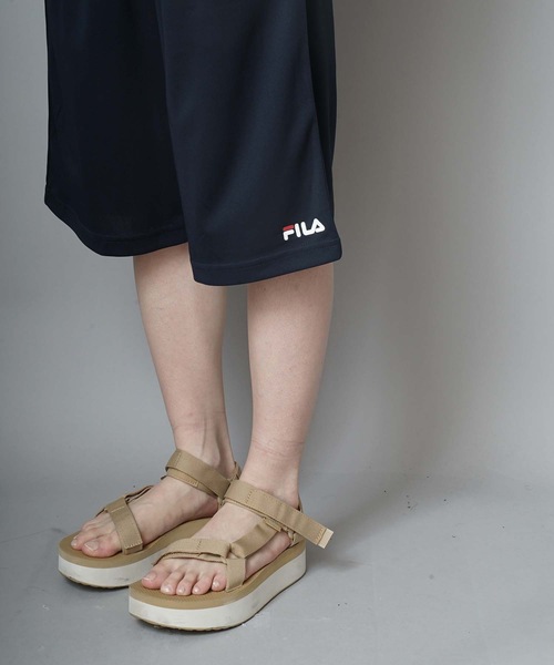 FILA(フィラ)の「【FILA / フィラ】レディースドライフィットネスセットアップ / 吸水速乾 UV(Tシャツ/カットソー・レディース・ブラック/ライトパープル/ネイビー・MEDIUM/LARGE/X-LARGE)」の17枚目の写真