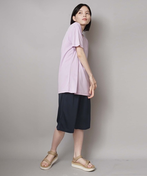 FILA(フィラ)の「【FILA / フィラ】レディースドライフィットネスセットアップ / 吸水速乾 UV(Tシャツ/カットソー・レディース・ブラック/ライトパープル/ネイビー・MEDIUM/LARGE/X-LARGE)」の19枚目の写真