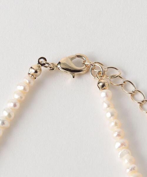 BEAUTY&YOUTH UNITED ARROWS（ビューティーアンドユースユナイテッドアローズ）の「BY ツブ淡水パールショートネックレス（ネックレス・レディース・オフホワイト・FREE）」の3枚目の写真