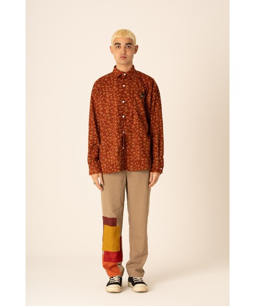 ADANS（アダンス）の「ADANS/アダンス/バンダナパッチイージーパンツ/BANDANA PATCH EASY PANTS（その他パンツ・メンズ・ベージュ・SMALL/MEDIUM/LARGE）」の12枚目の写真