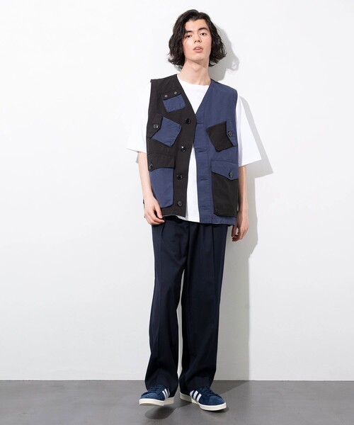 ARMY TWILL（アーミーツイル）の「ARMY TWILL/アーミーツイル 別注COMBAT VEST/コンバット ベスト（ベスト・メンズ・チャコールグレー/ブラック/オリーブ/グリーン・MEDIUM/LARGE）」の5枚目の写真