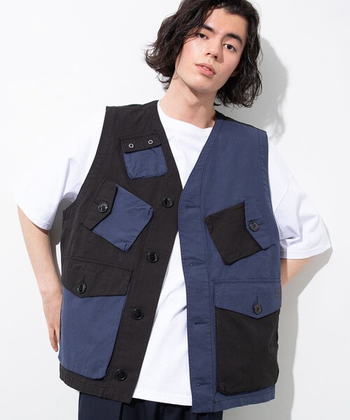 ARMY TWILL（アーミーツイル）の「ARMY TWILL/アーミーツイル 別注COMBAT VEST/コンバット ベスト（ベスト・メンズ・チャコールグレー/ブラック/オリーブ/グリーン・MEDIUM/LARGE）」の7枚目の写真
