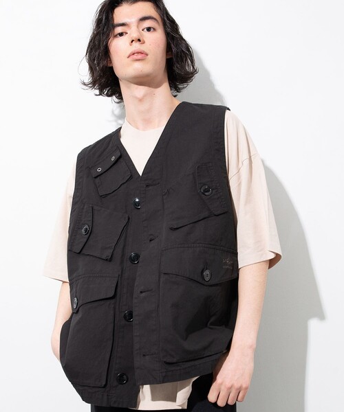 ARMY TWILL（アーミーツイル）の「ARMY TWILL/アーミーツイル 別注COMBAT VEST/コンバット ベスト（ベスト・メンズ・チャコールグレー/ブラック/オリーブ/グリーン・MEDIUM/LARGE）」の10枚目の写真