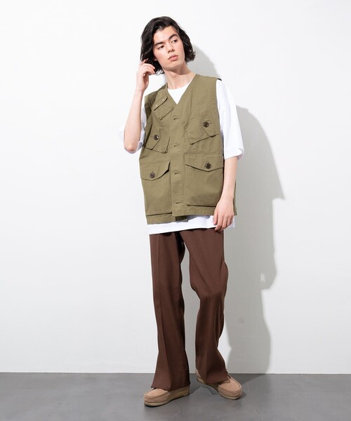 ARMY TWILL（アーミーツイル）の「ARMY TWILL/アーミーツイル 別注COMBAT VEST/コンバット ベスト（ベスト・メンズ・チャコールグレー/ブラック/オリーブ/グリーン・MEDIUM/LARGE）」の11枚目の写真
