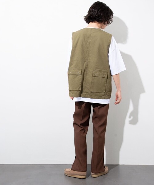 ARMY TWILL（アーミーツイル）の「ARMY TWILL/アーミーツイル 別注COMBAT VEST/コンバット ベスト（ベスト・メンズ・チャコールグレー/ブラック/オリーブ/グリーン・MEDIUM/LARGE）」の15枚目の写真