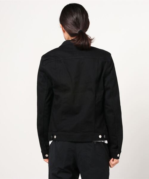 GalaabenD(ガラアーベント)の「GalaabenD /ガラアーベント/EXフィットデニムジャケット(デニムジャケット・メンズ・ブラック・SMALL/MEDIUM/LARGE)」の4枚目の写真