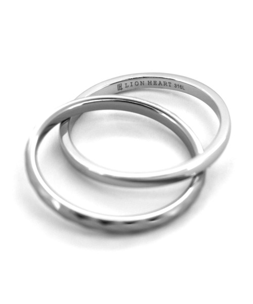 今週の新着アイテム セール】【限定展開】“LH-1”カッティングデュアルリング アクセサリー