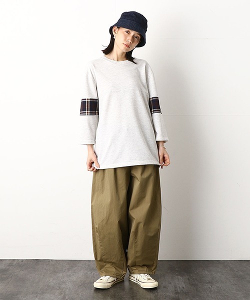 Purple&Yellow（パープルアンドイエロー）の「デニム　バケットハット（ハット・メンズ・インディゴブルー/ライトインディゴブルー/ワンウォッシュ/ブルー系その他・FREE）」の6枚目の写真