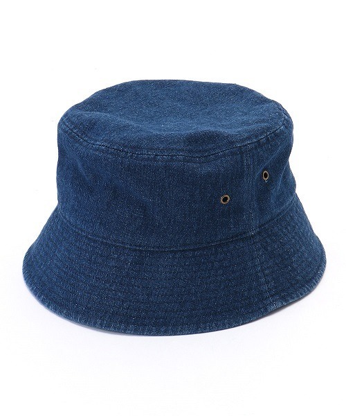 Purple&Yellow（パープルアンドイエロー）の「デニム　バケットハット（ハット・メンズ・インディゴブルー/ライトインディゴブルー/ワンウォッシュ/ブルー系その他・FREE）」の17枚目の写真