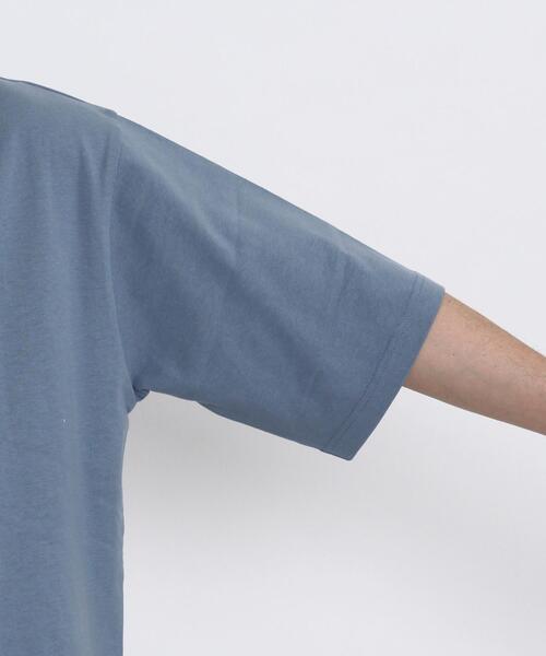 coen（コーエン）の「USAコットンハイショクハーフスリーブパーカー（パーカー・メンズ・ライトブルー/ベージュ・SMALL/MEDIUM/LARGE/X-LARGE）」の19枚目の写真