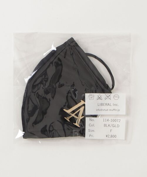 STUD MUFFIN（スタッドマフィン）の「STUD MUFFIN/スタッドマフィン/LAメタルマスク（マスク・メンズ・ゴールド/ブラック・FREE）」の8枚目の写真