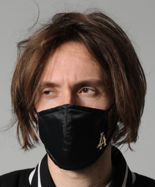 STUD MUFFIN（スタッドマフィン）の「STUD MUFFIN/スタッドマフィン/LAメタルマスク（マスク・メンズ・ゴールド/ブラック・FREE）」の4枚目の写真