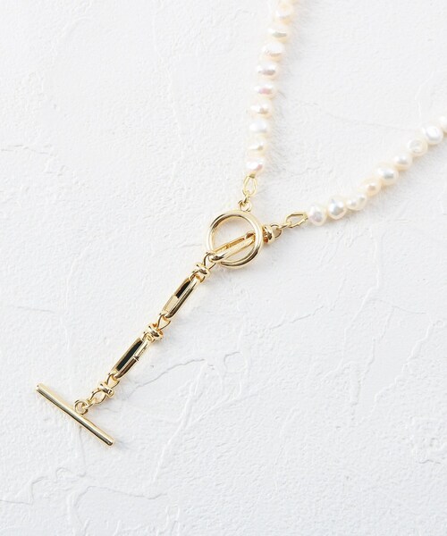 AG by aquagirl（エージーバイアクアガール）の「◆2WAY淡水パールネックレス（ネックレス・レディース・ホワイト系3・00）」の5枚目の写真