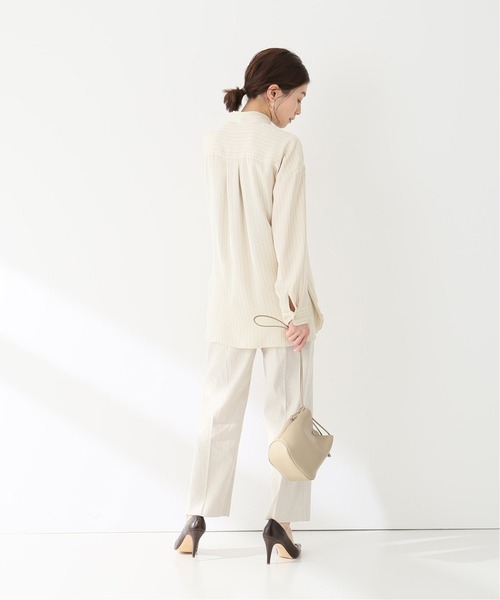 plage（プラージュ）の「satin シャツ◆（シャツ/ブラウス・レディース・ネイビー/アイボリー・FREE）」の11枚目の写真