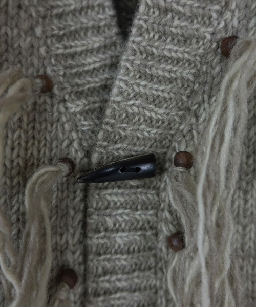 EGO TRIPPING（エゴトリッピング）の「mcg2842-ELVIS KNIT CARDIGAN  カーディガン（カーディガン/ボレロ・メンズ・チャコール/ブラウン/サンドベージュ・46/48）」の11枚目の写真