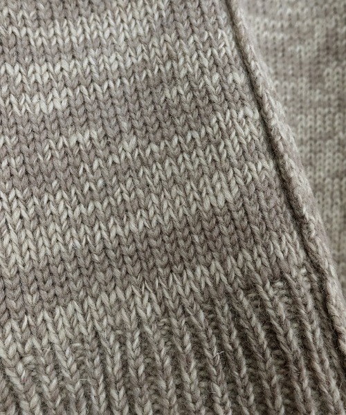 EGO TRIPPING（エゴトリッピング）の「mcg2842-ELVIS KNIT CARDIGAN  カーディガン（カーディガン/ボレロ・メンズ・チャコール/ブラウン/サンドベージュ・46/48）」の14枚目の写真