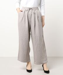 Samansa Mos2 | リネンミックスリラックスパンツ(その他パンツ)