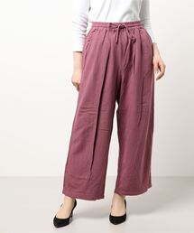 Samansa Mos2 | リネンミックスリラックスパンツ(その他パンツ)