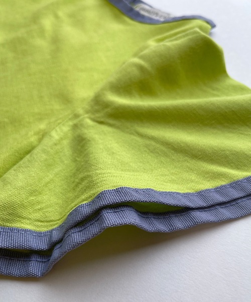 CALMIA（カルミア）の「レーヨンリネンベルスリーブワンピース（90～140cm）（ワンピース・キッズ・イエロー/オレンジ/グリーン・110/120/130/140/90/100）」の4枚目の写真