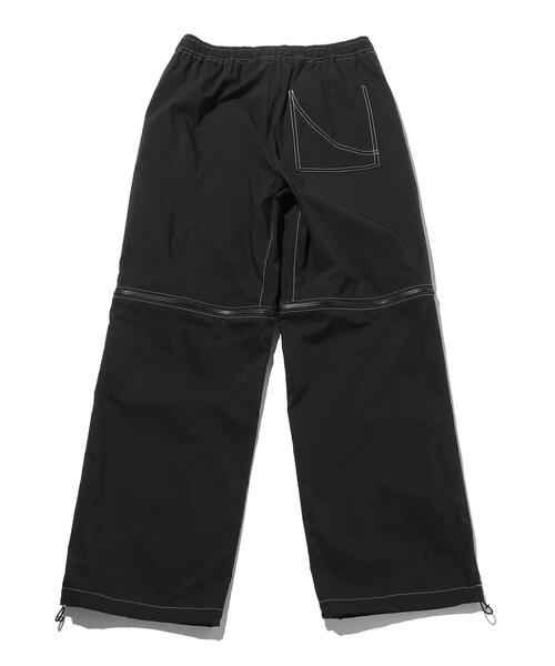 NULABEL（ニューレーベル）の「＜NULABEL × monkey time＞ ZIP PANTS/パンツ（その他パンツ・メンズ・ブラック・SMALL/MEDIUM）」の2枚目の写真