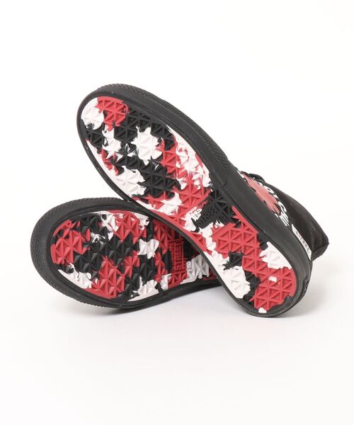 VISION STREET WEAR（ヴィジョンストリートウェア）の「【VISION】CANVAS HI RHCP / キャンバスハイカットスニーカー / レッド・ホット・チリ・ペッパーズコラボモデル VSW-9157（スニーカー・メンズ・ブラック/ネイビー/レッド・X-LARGE/X-SMALL/LARGE/SMALL/XX-LARGE/MEDIUM）」の5枚目の写真