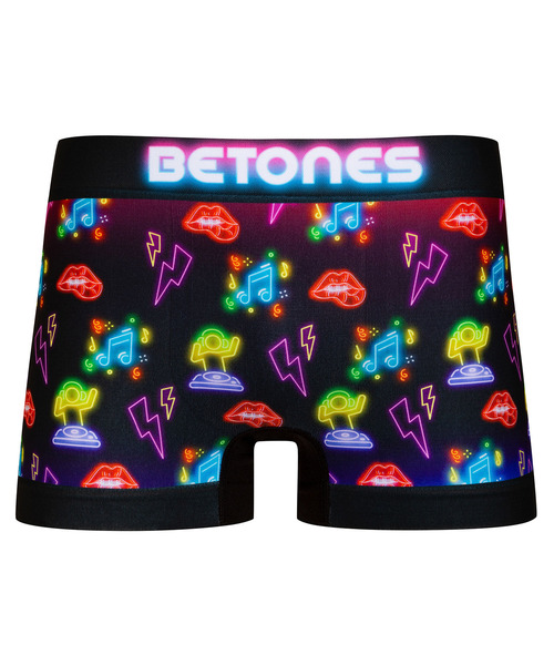 BETONES（ビトーンズ）の「【BETONES/ビトーンズ】「MUSIC」 アンダーウェア MUSIC-MUS001（ボクサーパンツ・メンズ・ブラック・FREE）」の3枚目の写真