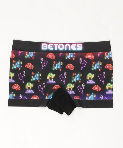 BETONES（ビトーンズ）の「【BETONES/ビトーンズ】「MUSIC」 アンダーウェア MUSIC-MUS001（ボクサーパンツ・メンズ・ブラック・FREE）」の8枚目の写真