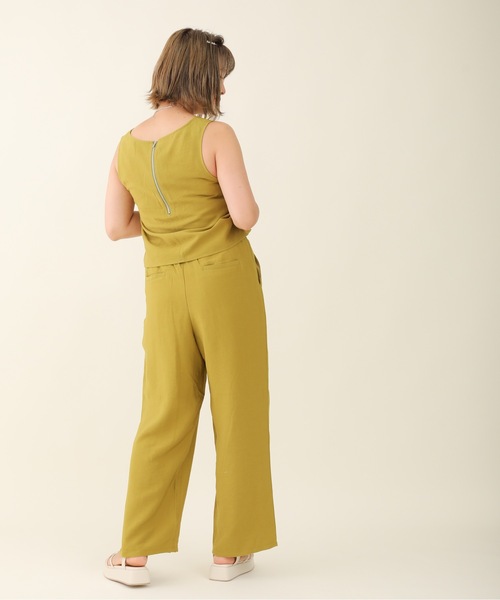 sakishimatokyo(サキシマトーキョー)の「【ZOZO限定】サキシマamp「ツイルワッシャーノースリセットアップ」(その他・レディース・ブラック/グリーン/グレイッシュベージュ・FREE)」の16枚目の写真