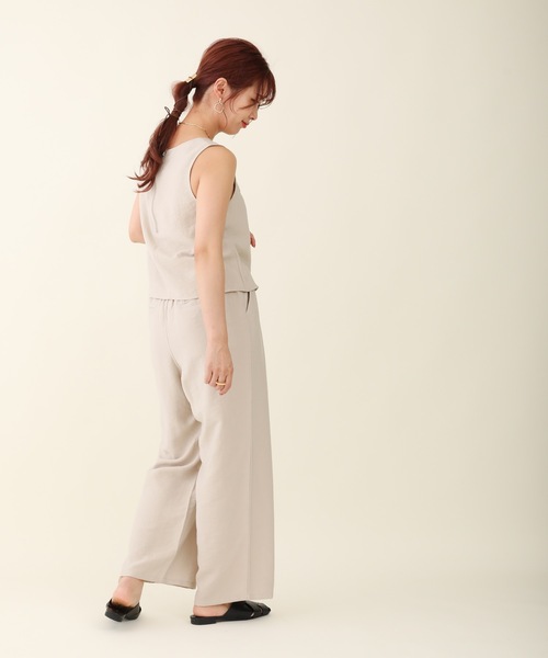 sakishimatokyo(サキシマトーキョー)の「【ZOZO限定】サキシマamp「ツイルワッシャーノースリセットアップ」(その他・レディース・ブラック/グリーン/グレイッシュベージュ・FREE)」の10枚目の写真