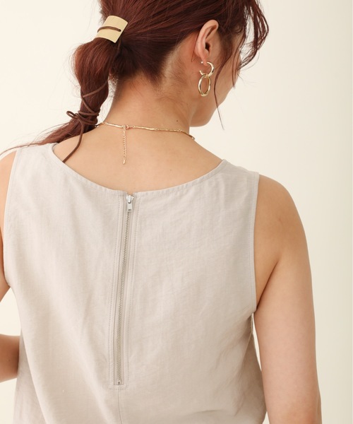 sakishimatokyo(サキシマトーキョー)の「【ZOZO限定】サキシマamp「ツイルワッシャーノースリセットアップ」(その他・レディース・ブラック/グリーン/グレイッシュベージュ・FREE)」の12枚目の写真