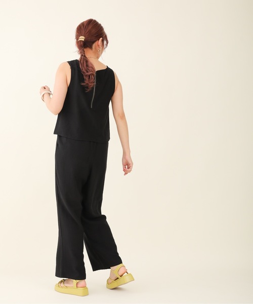 sakishimatokyo(サキシマトーキョー)の「【ZOZO限定】サキシマamp「ツイルワッシャーノースリセットアップ」(その他・レディース・ブラック/グリーン/グレイッシュベージュ・FREE)」の7枚目の写真