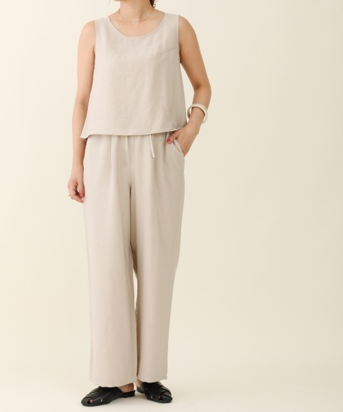 sakishimatokyo(サキシマトーキョー)の「【ZOZO限定】サキシマamp「ツイルワッシャーノースリセットアップ」(その他・レディース・ブラック/グリーン/グレイッシュベージュ・FREE)」の22枚目の写真