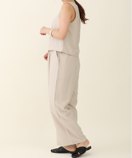 sakishimatokyo(サキシマトーキョー)の「【ZOZO限定】サキシマamp「ツイルワッシャーノースリセットアップ」(その他・レディース・ブラック/グリーン/グレイッシュベージュ・FREE)」の21枚目の写真