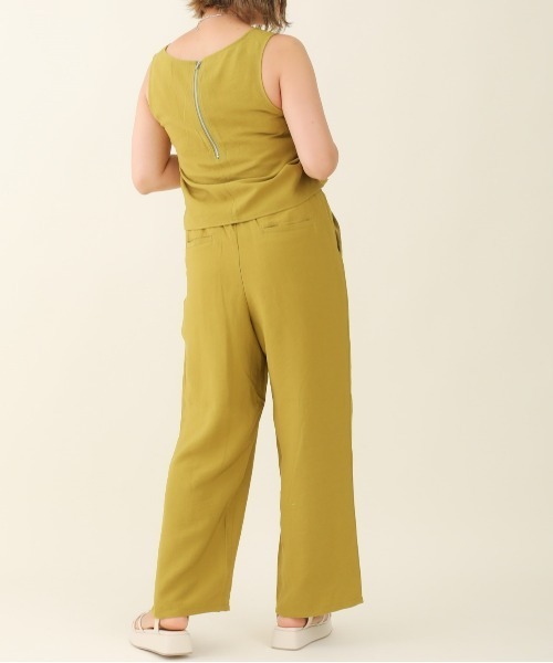 sakishimatokyo(サキシマトーキョー)の「【ZOZO限定】サキシマamp「ツイルワッシャーノースリセットアップ」(その他・レディース・ブラック/グリーン/グレイッシュベージュ・FREE)」の17枚目の写真