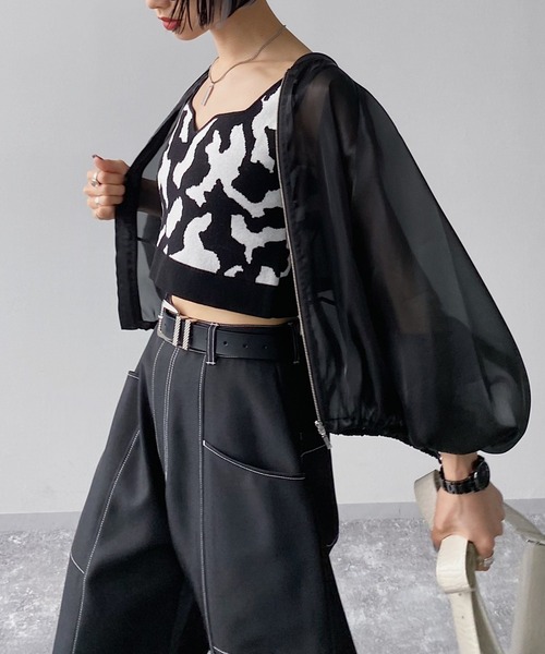 PAGEBOY(ページボーイ)の「【CORE】シアジャン(その他アウター・レディース・ブラック/ブルー系その他4・FREE)」の8枚目の写真