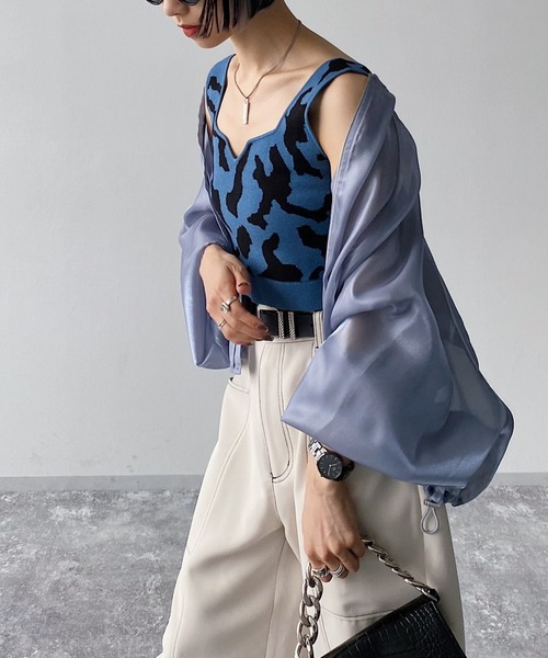 PAGEBOY(ページボーイ)の「【CORE】シアジャン(その他アウター・レディース・ブラック/ブルー系その他4・FREE)」の13枚目の写真