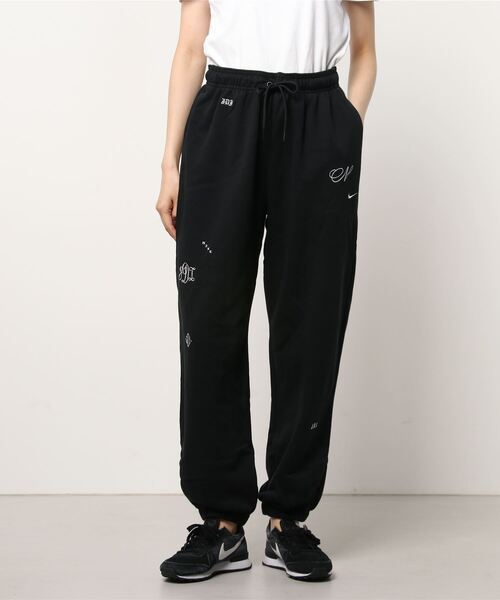 NIKE（ナイキ）の「NIKE WOMENS NSW ICN CLSH FLC GX HR JG / ナイキ ウィメンズ NSW アイコン クラッシュ ボトム FT 【SP】（その他パンツ・レディース・ブラック・S/M/L）」の2枚目の写真