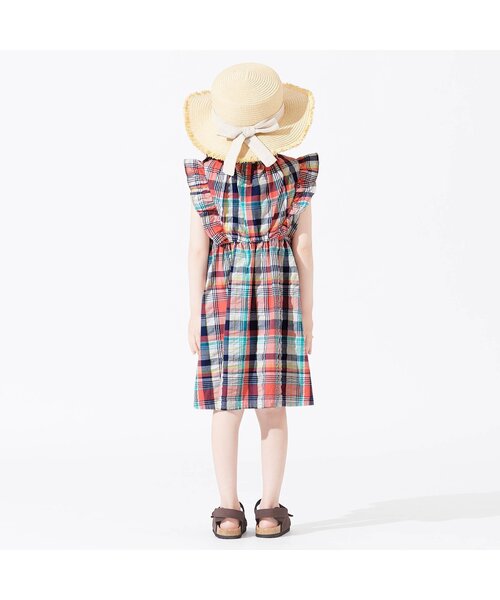 BREEZE（ブリーズ）の「クレイジーリンクワンピース（ワンピース・キッズ・イエロー/レインボー/ストライプ・110/120/90/100/80/130/140）」の15枚目の写真