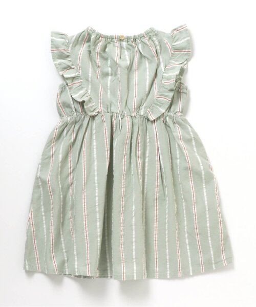 BREEZE（ブリーズ）の「クレイジーリンクワンピース（ワンピース・キッズ・イエロー/レインボー/ストライプ・110/120/90/100/80/130/140）」の9枚目の写真