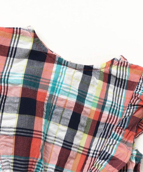 BREEZE（ブリーズ）の「クレイジーリンクワンピース（ワンピース・キッズ・イエロー/レインボー/ストライプ・110/120/90/100/80/130/140）」の7枚目の写真