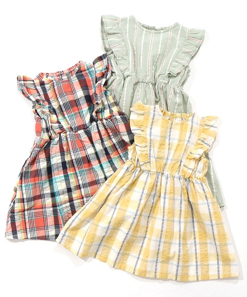 BREEZE（ブリーズ）の「クレイジーリンクワンピース（ワンピース・キッズ・イエロー/レインボー/ストライプ・110/120/90/100/80/130/140）」の20枚目の写真