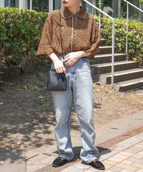 kutir(クティール)の「がま口ショルダーバッグ(ショルダーバッグ・レディース・ホワイト/ブラック・FREE)」の4枚目の写真